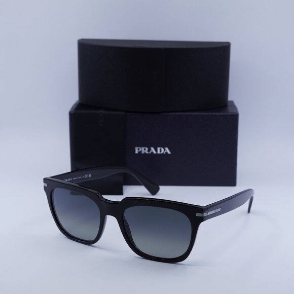 Final Price! Prada PR04YS 1AB2D0 Black/Grey Sunglasses